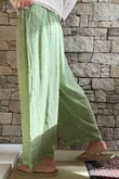 Loom & Thread Pin Tuck Pant Washed Lawn /41=